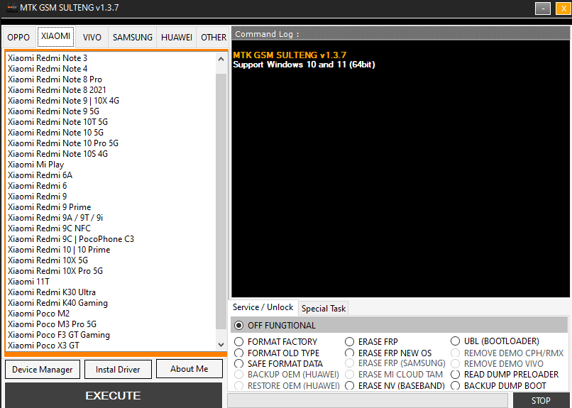 MTK Sulteng Tool-2025-手机解锁硬改宝库