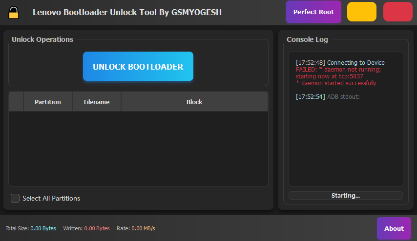 Lenovo Bootloader 解锁工具OEM 解锁-手机解锁硬改宝库