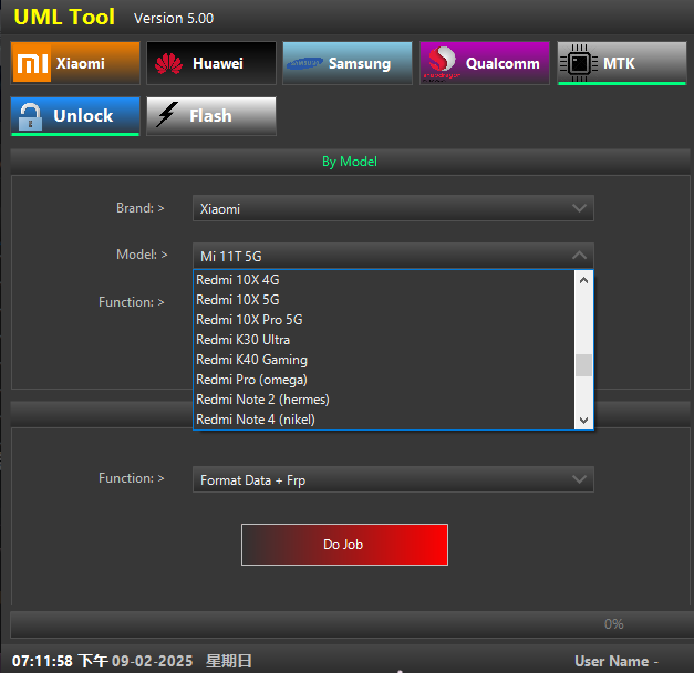 UML UnlockTool高通MTK救砖解锁工具-手机解锁硬改宝库