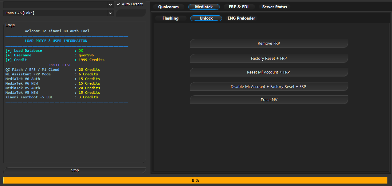 小米认证解锁刷机工具(带积分)-手机解锁硬改宝库